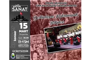 18 Mart Çanakkale Zaferi Anısına Destanlaşan Kahramanlık Türküleri THM Gençlik Korosu Konseri 