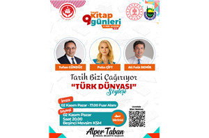 9. Kitap Günleri Pelin Çift, Tufan Gündüz ve Ali Faik Demir Semineri