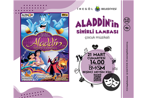 Aladdin'in Sihirli Lambası Çocuk Müzikali (6-12 YAŞ)