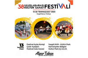 İnegöl Belediyesi 38. Uluslararası Kültür Sanat Festivali Açılış Korteji ve Gala